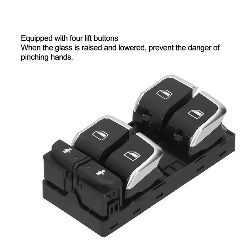 Window Glass Master Lift Control Switch 4GD959851B Fit for A6