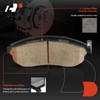 A-Premium Front Ceramic Disc Brake Pads Set Compatible with Nissan