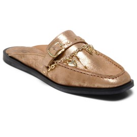 Free People Women's Mystic Treasures Mule, Rose Gold, 8.5