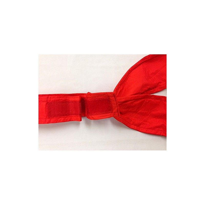 Power Up Hero Muffler Costume Accessories Red One Size Fits