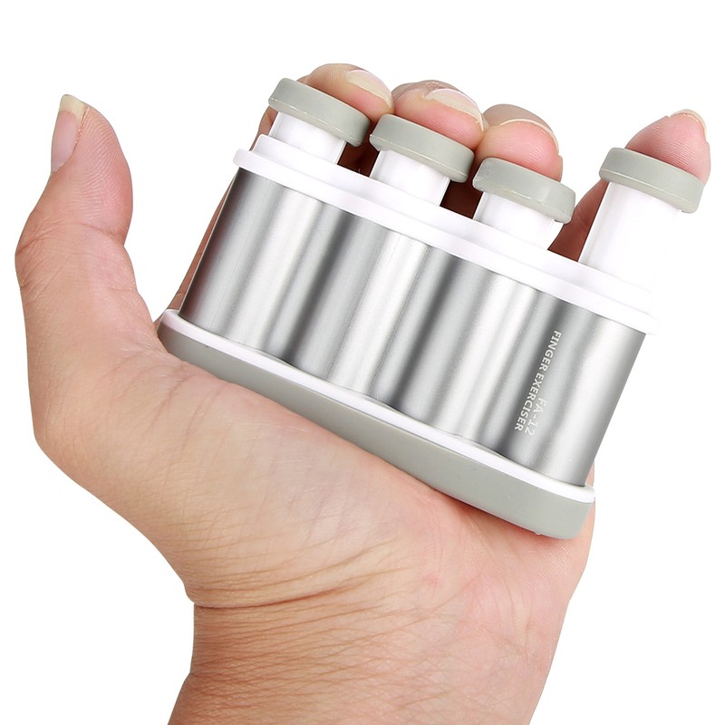 Flanger FA-12 Guitar Hand Finger Exerciser Strengthener Training Tool Accessory(Gray)