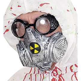 WIDMANN vd-wdm00831 Gas Mask, Grey, One Size