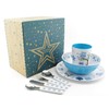SmileKIDZ ~ OLLIE OWL ~ Deluxe 7 Piece Eating Set