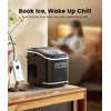 ecozy Smart Ice Makers Countertop, Portable Ice Maker with App