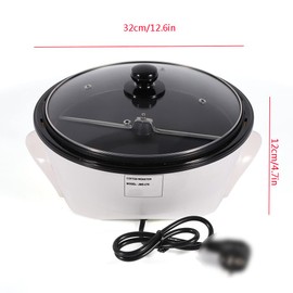 1.5Kg 1.2Kw Electric Coffee Roaster Household Coffee Bean Roasting Machine 110 V,Coffee Roasters For Home Use