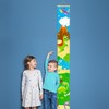 HomeEvolution Kids Growth Chart Height Measuring Chart, Dinosaurs Canvas Wall