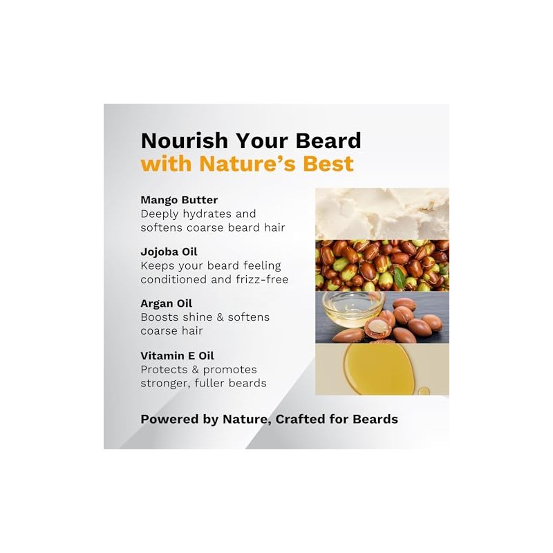 The Sardar Co Premium Beard Balm | Mango & Vanilla