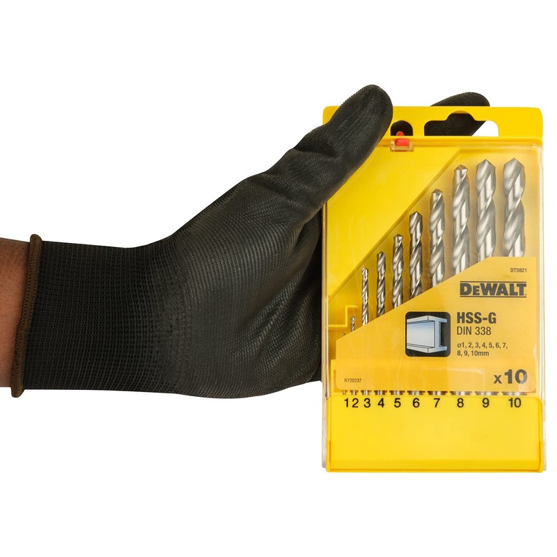 DeWalt DT5921QZ Extreme Metal Drill Bit Set (10 Pieces), DEWDT5921QZ