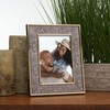 Mikasa Chevron Mirror Photo Frame, Displays One 5 x 10