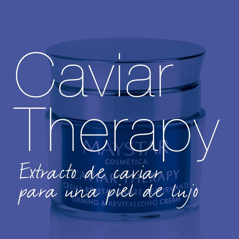 Maystar Skincare Revitalisierende Gesichtscreme mit Kaviar-Extrakt | Caviar Therapy |