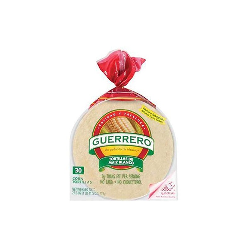 Guerrero, Tortillas Multigrain White Corn , 27.5 Ounce