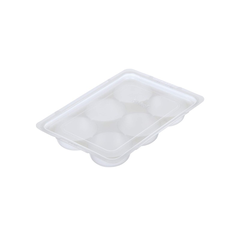Richell 30 Subdivided Freezing Finger Food Tray, Circle, 4) 1.0