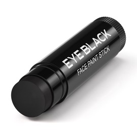 Wismee Baseball Eye Black, Anti-Glare Under Eye Black Sports Grease Stick for Baseball Softball Soccer Lacrosse Hockey Athletes Sports Training, Sports Eye Black Stick (Black)