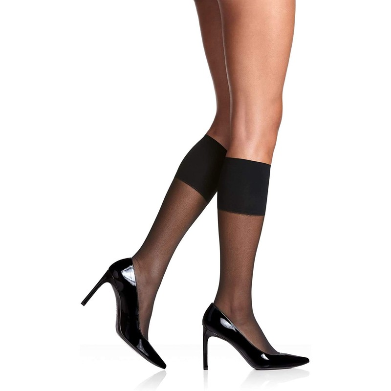 Berkshire Plus Size Women's Queen Sheer Graduated Compression Trouser Sock,