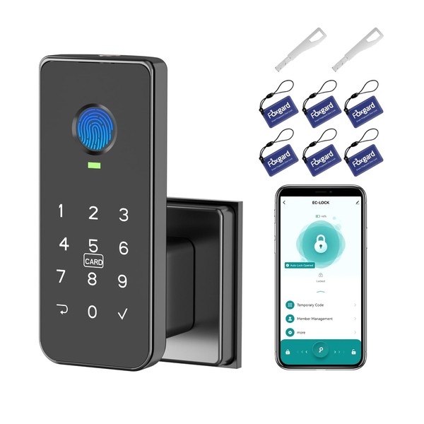Foxgard Fingerprint Door Lock – 5-in-1 Biometric Smart Lock with