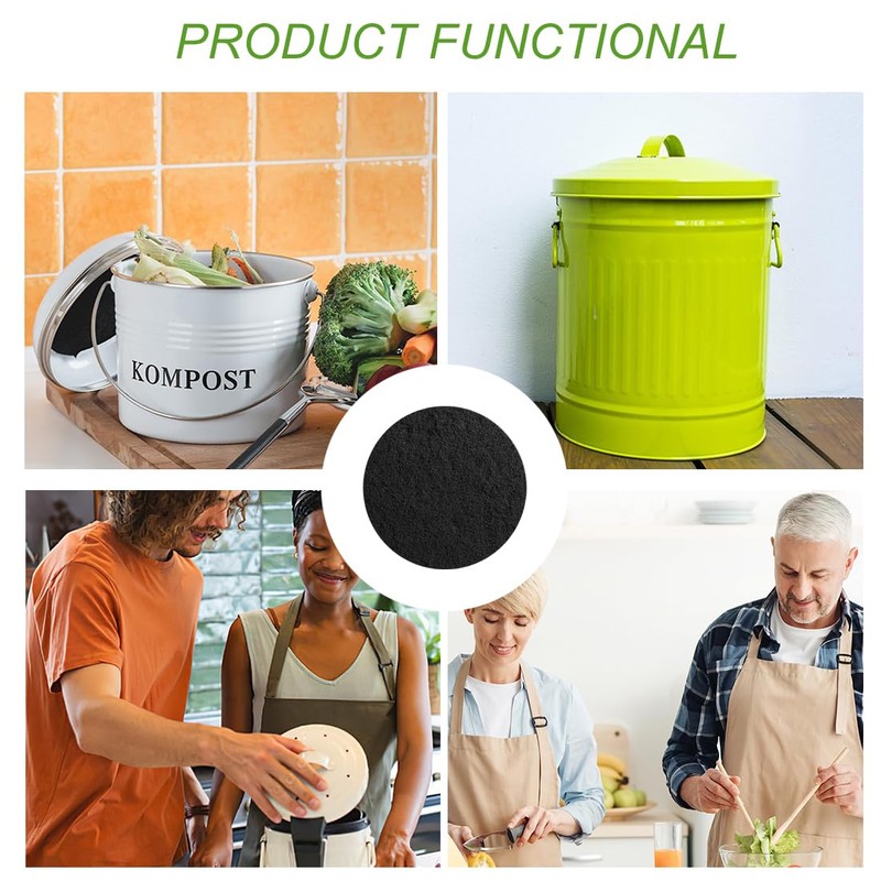 Charcoal Filters for Compost Bucket Activated Charcoal Filter for Countertop