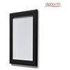 Deflecto A4 Snap Frame - Elegant Black Aluminium Clip Frame
