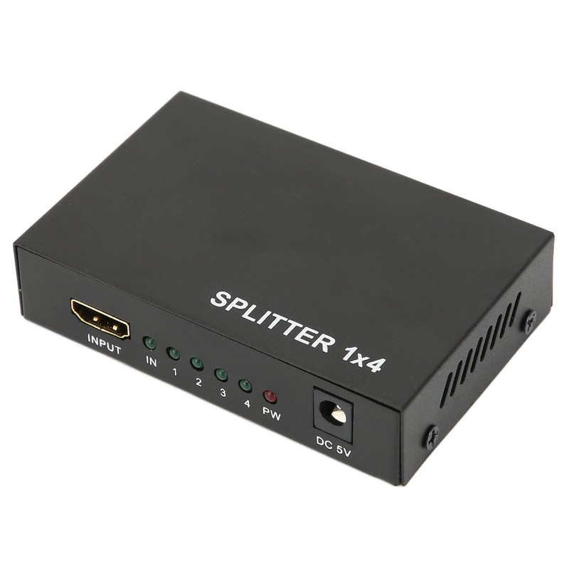 HD Multimedia Interface Splitter 1 in 4 Out 1080P Mirror