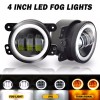 Unbranded 7 INCH LED Headlamp Headlights & 4'' Fog Lights
