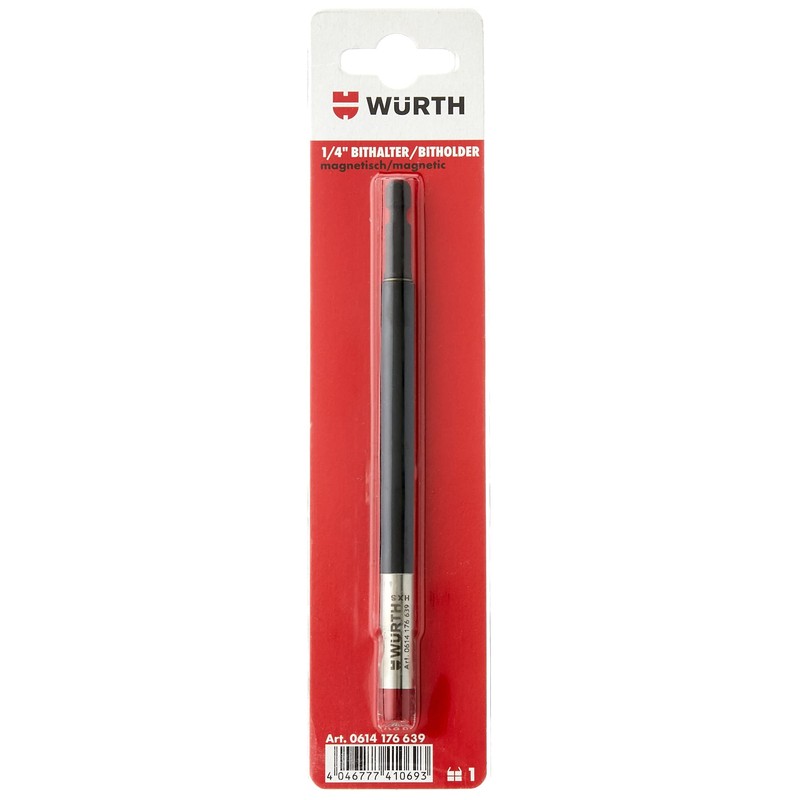 Würth 0614176639 Bit Holder 1/4 Inch Magnetic L150 mm