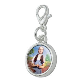 GRAPHICS & MORE Wizard of Oz Dorothy Character Antiqued Bracelet Pendant Zipper Pull Charm with Lobster Clasp