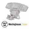 Westinghouse Lámpara Solar Seguridad Tripe Cabeza Westinghouse 2000 Lumen