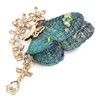 She's Original Embroidered Butterfly Brooch High End Exquisite Fashion Pin