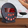 Ieron Electronic Digital Display Vibration Alarm Clock Adjustable Brightness Dual