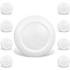 JULLISON 8 Pack 6 Inch LED Low Profile Recessed &