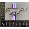 Classic Mustang Logo Embroidered Patch 7"x5" Ford