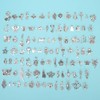 Set de 100 Piezas de Dijes Tibetanos accesorios de plata