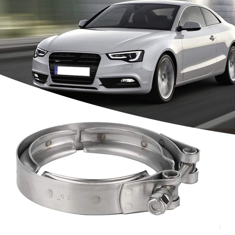 Universal 2.5" 63mm V Band Clamp Exhaust Clamp Stainless Steel