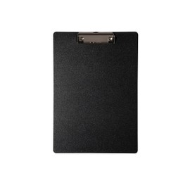 MAUL Clipboard A4 | PP Clipboard Folder in A4 Format for Documents | Durable Conference Folder | Retractable Hanging Eyelet | Folder with Clip for Loose Paper | Black