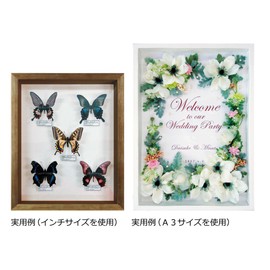 A.P.J. Art Box Frame (Height: 35mm) 25 Square Size (250x250mm) Pastel White