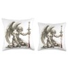 Angel Serafin, Altruist Throw Pillow