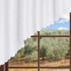 Valea Home Soft Burlap Look Swag Curtains Rustic Natural Rod