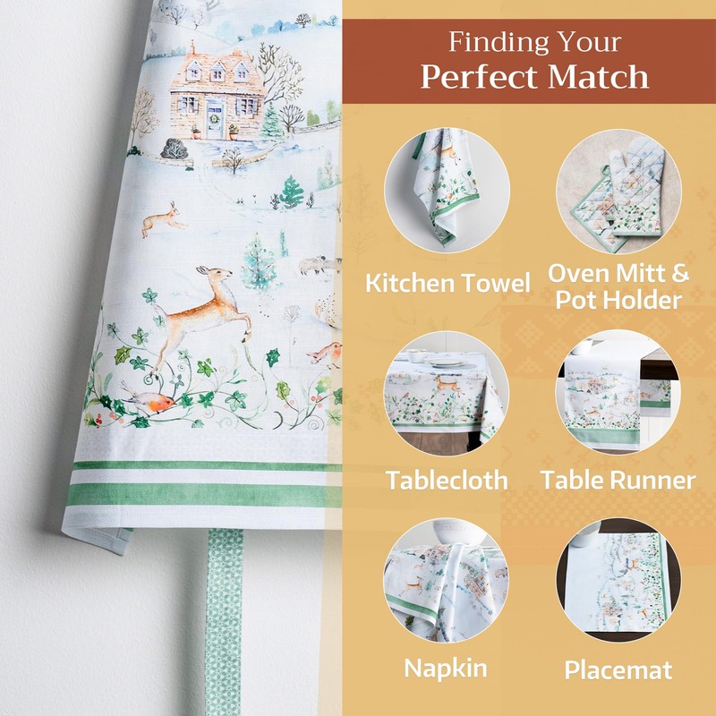 Maison d' Hermine Apron for women with Pocket 100% Cotton