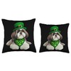 Shih Tzu Dog St Patrick's Day Shamrock Saint Paddy's Owner