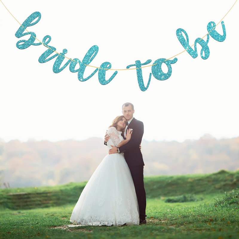 Bride to Be Banner for Bridal Shower, Engaged, Marry Party,