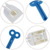 4 Pcs Rolling Tube Toothpaste Squeezer Dispenser Bathroom Toothpaste Creams