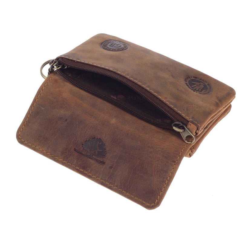 Greenburry Vintage Key Bag Brown I 11.5 x 3.5 x