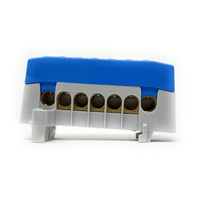 Pollmann N7-F2 Null Conductor Terminal 7-Pin Blue