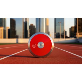 RT Redhawk Discus: Womens Track and Field Discus 1kg. 1 kg Discus Ideal for Girls' Discus Events, This 1k Discus is Crafted to Empower Athletes Achieve Their aspirations.