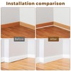 Woobroo 19x13MM TPE Quarter Round Coving 6M Caulk Strip Beading,