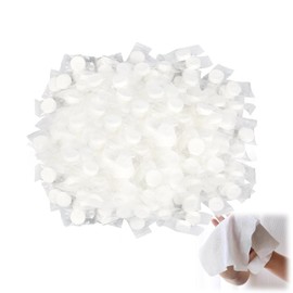 FortuneGlobe Wattebällchen für Make-up, 200 Stück, reines Make-up, biologisch, weiß, für Babys, Fettlöcher, für Schönheitssalon bis Dom