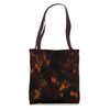 Dark Tortoiseshell Tortoise Shell Pattern Tote Bag