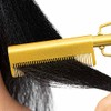 Wahl Afro Mains Electric Straightening Comb Gold / Black Zx698