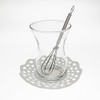 Ikram Cay Kasigi Tea Spoon, Mixer, Whisk Look, Set of