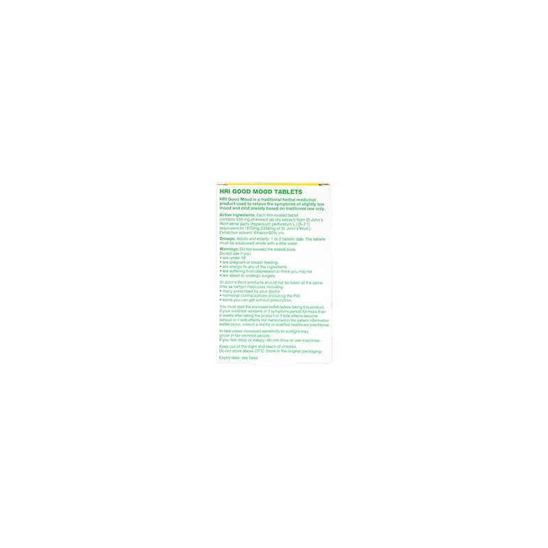 HRI Good Mood St John's Wort 30 Tablets