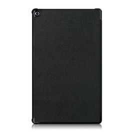Kepuch Custer Hülle für Fire HD 10 2017/2019 9th,Smart PU-Leder Hüllen Schutzhülle Tasche Case Cover für Fire HD 10 2017/2019 9th - Schwarz